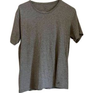 Men's Gray Top Medium Casual Shirt Basic Everyday Wear